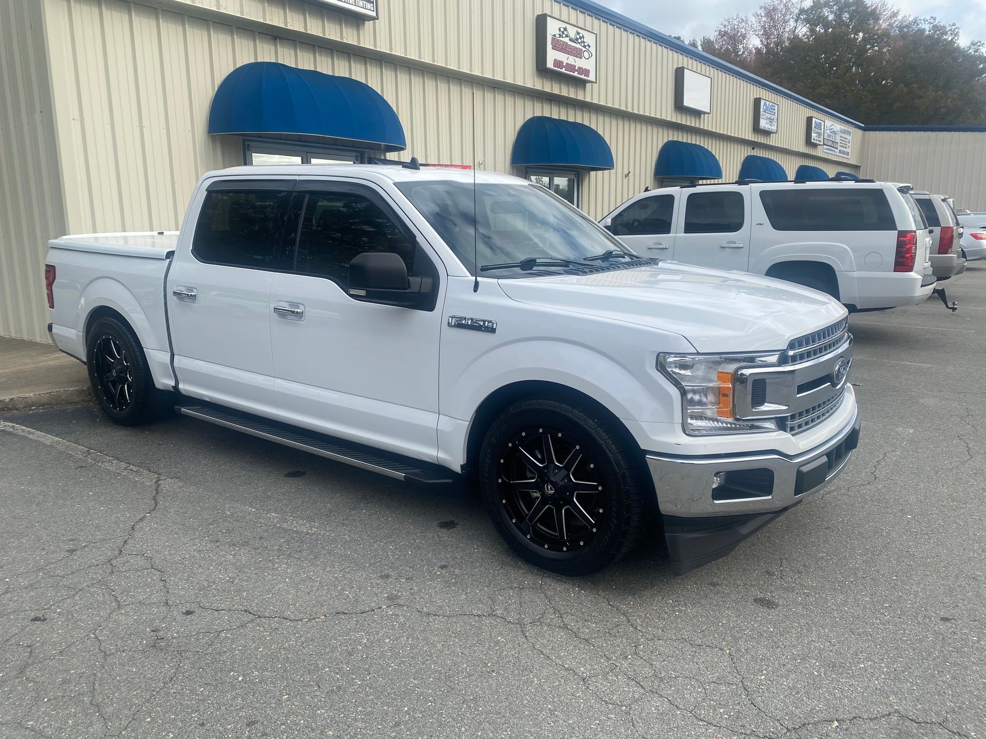 White Ford F150 Ceramic Coating